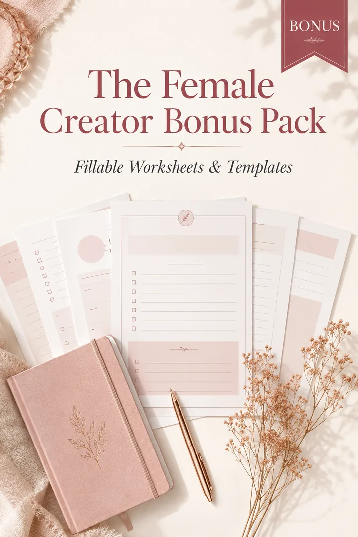 The Female Creator Bonus Pack — cover